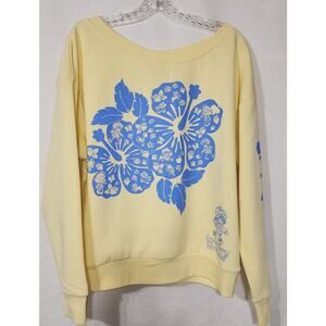 Strawberry shortcake strawberry Off-The-Shoulder Sweatshirt women's  XS